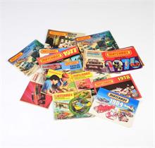 Matchbox, diverse Kataloge 70/80er Jahre