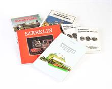6 Bücher, u.a. "Märklin Handbuch" von Höllerer