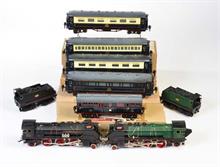 Paya, 2 Lokomotiven + 5 Wagen "Orient Express" 