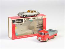Schuco, Fernlenk Jaguar + Micro Racer Ford FK