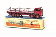 Dinky Toys, Flat Truck mit Ketten No 505
