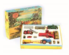 Corgi Toys, GS 22 Großes Agricult Set mit Mähdrescher (sehr selten)