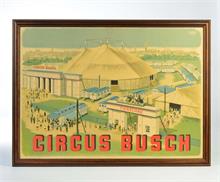 Plakat "Cirkus Busch"