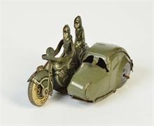 Saalheimer + Strauss, Militärmotorrad mit Beiwagen