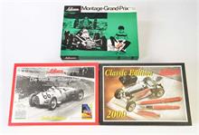 Schuco, 3x Bausatz: Classic Edition 2000, Studio 2 + Grand Prix Racer
