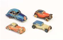 Penny Toys, Limousine, Sportcoupe + 2 Coupes,