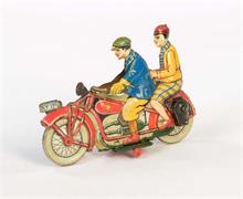 Gely, Motorrad mit Beifahrer