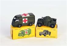 Dinky Toys, 2 Militärfahrzeuge