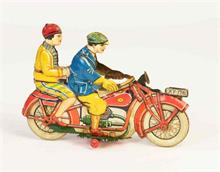 Gely, Motorrad mit 2 Figuren