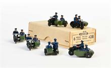 Dinky Toys, 6 Polizeimotorräder 