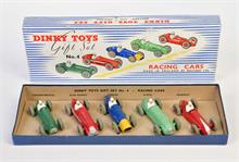 Dinky Toys, Gift Set No 4 Racing Cars