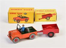 Dinky Toys, Land Rover + Trailer 340 + 341