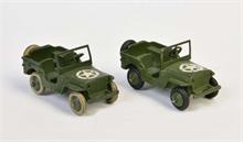 Dinky Toys, 2 Militär Jeeps