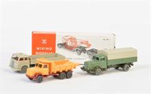Wiking, 4 LKW Modelle 60er Jahre