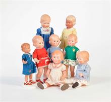 Schildkröt, 8 Puppen