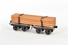 Märklin, Langholzwagen 18146 mit original Holz