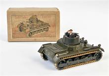 Gama, Panzer mit Originalfahrer + Schlüssel