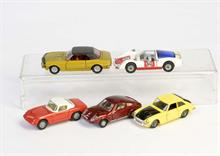 Corgi Toys, 5 Autos