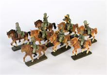 Lineol, 8 Soldaten zu Pferd