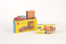 Corgi Toys, Landrover + Elefantenanhänger + Elefantenbox Bausatz