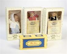 H. Ott, Käthe Kruse: 4 Puppen (inkl.  Hänneschen + Bärbelchen)