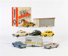 Kellermann, 6 Fahrzeuge, Caravan + Garage