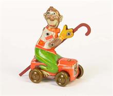 Höfler, Affe auf kleinem Wagen