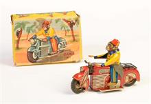 Arnold, Motorrad mit Affe
