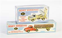 Dinky Toys, 2 Leerkartons 36A + 38A