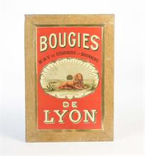 Blechschild "L.Revon Bougies De Lyon"