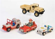 Konvolut Fahrzeuge (Modern Toys u.a.)