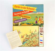 Edition Carlit: Spiel "Ferien in der Schweiz" (mit 6 VW Käfern)