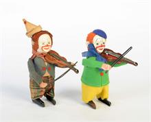 Schuco, 2x Clown mit Geige