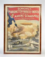 Plakat "Schichtl's Marine-Schauspiele"