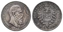 Preussen, Friedrich III. 1888, 2 Mark 1888. J. 98.