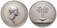 Dänemark, Frederik V. 1746-1766, Silbermedaille o. J.