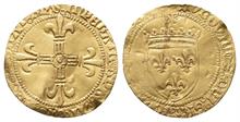 Frankreich, Karl VIII. 1483-1497, Ecu d'or au soleil o. J.