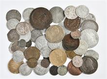Frankreich, Konvolut von Münzen und Medaillen. 50 Stück.