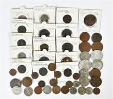 Römisch Deutsches Reich / Haus Habsburg, Konvolut von Münzen verschiedener Nominale und Münzstätten. 49 Stück