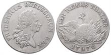 Brandenburg Preussen, Friedrich II. 1740-1786, Reichstaler 1776