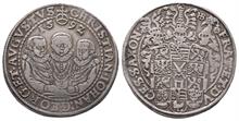 Sachsen, Christian II., Johann Georg I. und August 1591-1611, Reichstaler 1592