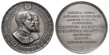 Sachsen, Friedrich August II. 1836-1854, Silbermedaille 1843