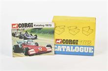 Corgi Toys, Werbe Display für Kataloge + Katalog