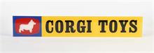 Corgi Toys, Originaldisplay aus Plexiglas