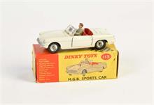Dinky Toys, M.G.B. Sports Car 113