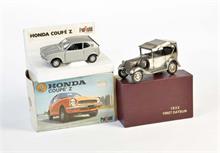 Polistil Honda Coupe Z + First Datsun 1932
