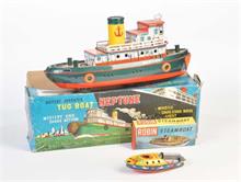 Modern Toys, Boat Neptune + Robin Stream Boat