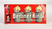 Blechschild "Berliner Kindl"