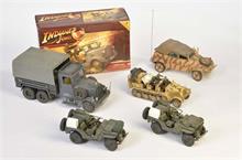 Indiana Jones Troop Car + 5 Militärmodelle