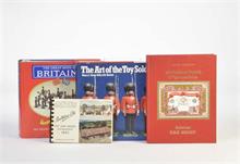 4 Bücher über Figuren, Britains u.a.